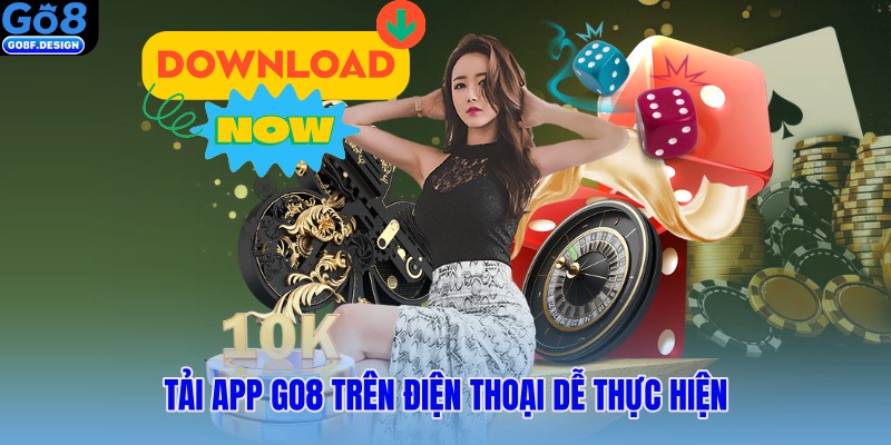 Tải app GO8 trên điện thoại dễ thực hiện
