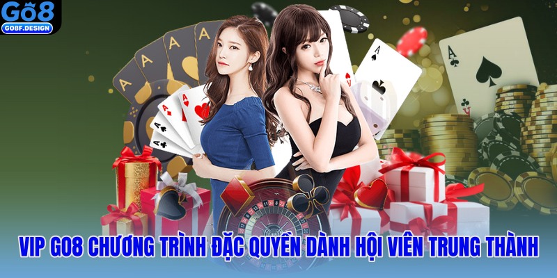 VIP Go8 chương trình đặc quyền dành hội viên trung thành